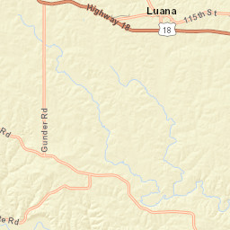 19887-19997 Gunder Rd Farmersburg Street Map