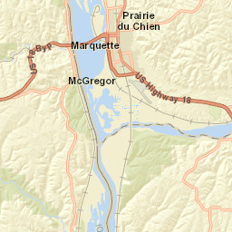 38200-38238 Stuckey Road, Prairie du Chien Street Map