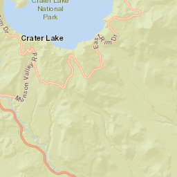 Highway 62, Crater Lake, OR, USA Street Map