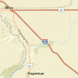 2633 Access Road North, Hagerman, ID Street Map