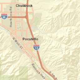 13751-13801 W Trail Creek Rd Pocatello ID 83204 Street Map