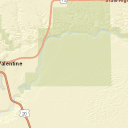 Blue Star Memorial Highway Valentine Street Map