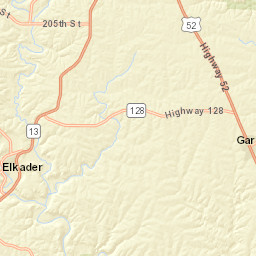 Elkader Bridge Elkader IA 52043 USA Street Map