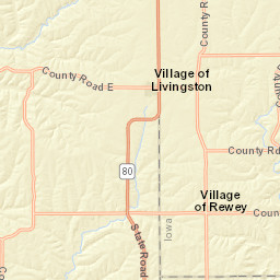 156-298 Co Hwy G Rewey WI 53580 Street Map