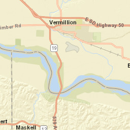 441-499 East Clark Street, Vermillion, SD Street Map