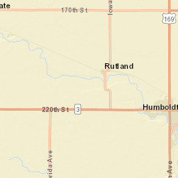 400-698 Washington Ave Rutland IA Street Map