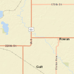 2820-2926 170th St Belmond IA Street Map