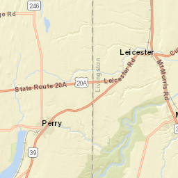 7451-7859 U.S. Route 20A, Perry, NY Street Map