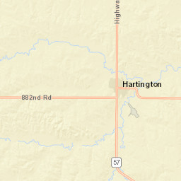 882nd Road Hartington NE 68739 Street Map