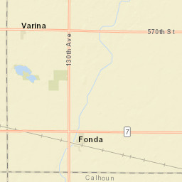 15263-15769 620th Street, Fonda, IA Street Map