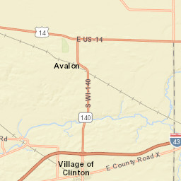 2-108 North County Road M, Avalon, WI Street Map