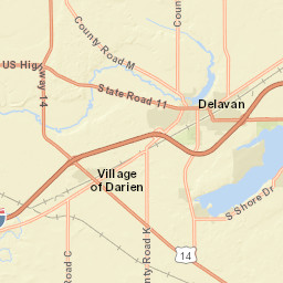 W8264 Highway 11, Delavan, WI 53115 Street Map