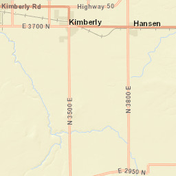 3697-3699 East 3600 North, Kimberly, ID Street Map