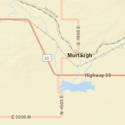 1586-1598 S 1900 E Hazelton ID Street Map