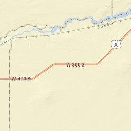 1052-1198 West 400 South, Burley, ID Street Map
