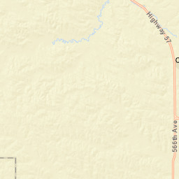 87249-87291 NE-57 Coleridge NE Street Map