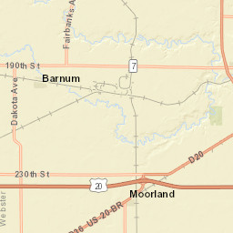 1328-1330 190th Street, Barnum, IA 50518 Street Map