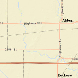 17243 County Road D20, Alden, IA 50006 Street Map