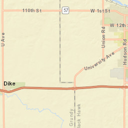 30005-30999 110th Street, New Hartford, IA Street Map