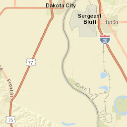 762 Nebraska 35, Dakota City, NE 68731 Street Map