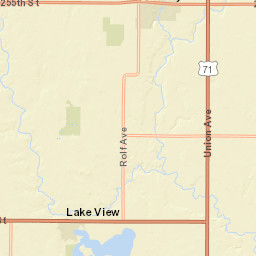 Lake Street, Lake View, IA 51450, USA Street Map