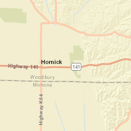 2911-2937 Old Highway 141, Hornick, IA Street Map