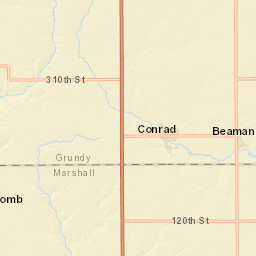 123 North Main Street, Conrad, IA 50621 Street Map