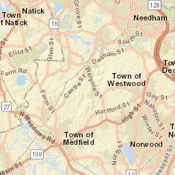 842-904 Main St, Millis, MA 02054 Street Map