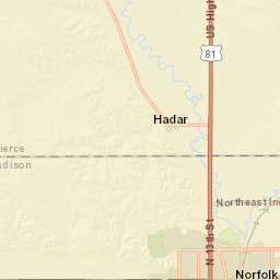 3103-3129 Mach 1 Dr Norfolk NE Street Map