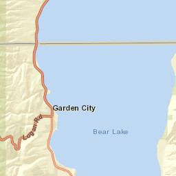1065 North Bear Lake Boulevard Garden City UT Street Map