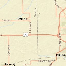 120 Railroad Street, Norway, IA 52318, USA Street Map