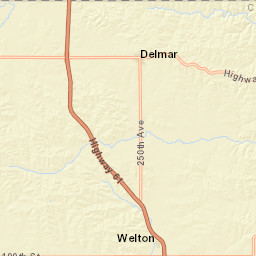 2530-2546 Iowa 136, Delmar, IA 52037 Street Map
