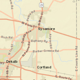 258 May Street, Sycamore, IL 60178, USA Street Map