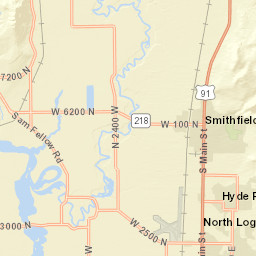 W 450 N Hyde Park UT 84318 Street Map