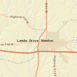 1313-1317 W 13th St S Newton IA Street Map