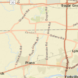 Switchgrass Lane Yorkville IL 60560 Street Map