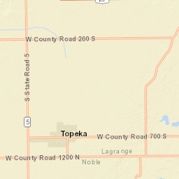 3500-3748 South 300 West, LaGrange, IN  Street Map