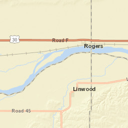 2174 45 Rd Linwood NE 68036 Street Map