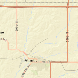 Grand Army of the Republic Highway Atlantic Street Map