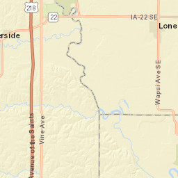 403 Yakish Court, Lone Tree, IA 52755 Street Map