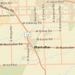 24301-24521 S Ridge Rd Elwood IL Street Map