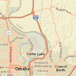 2482 Evans St Omaha Nebraska Street Map