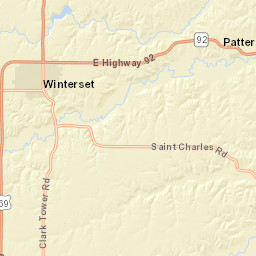 400-498 East Grade Street, Winterset, IA Street Map