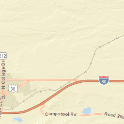 1802 Gettysburg Drive, Cheyenne, WY Street Map