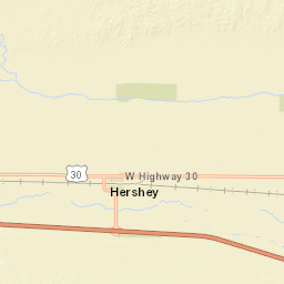 Lincoln Avenue, Hershey, NE 69143, USA Street Map