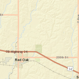 2200-2222 200 Street, Red Oak, IA 51566 Street Map