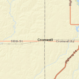 Iowa 25, Creston, IA 50801, USA Street Map