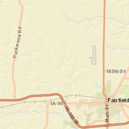 55 North Court Street, Fairfield, IA 52556 Street Map