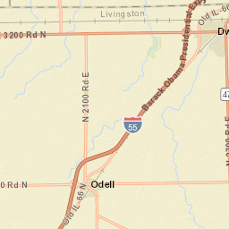 401-599 West Waupansie Street, Dwight, IL Street Map