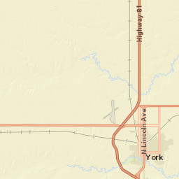 U.S. 81, York, NE 68467, USA Street Map